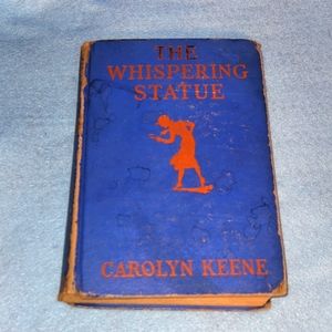 Vintage THE WHISPERING STATUE Nancy Drew Mystery, Hardcover